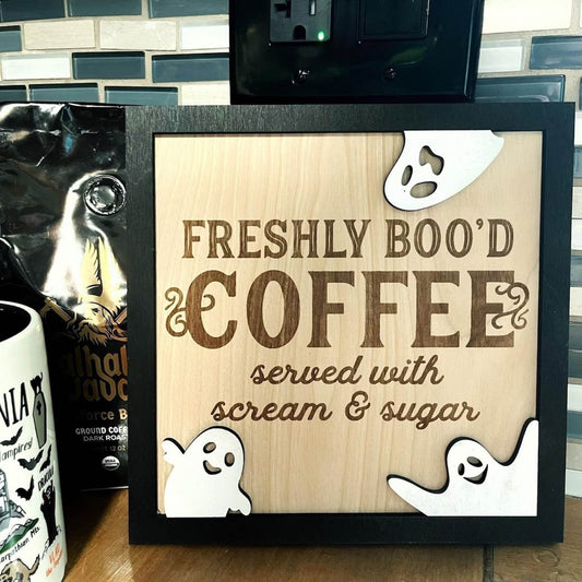 Halloween Ghost Coffee Table Plate Ornaments