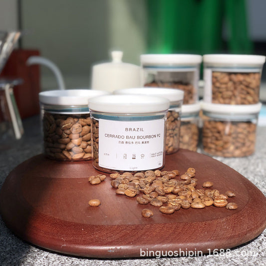 Lanshan Manteningyejia Xuefei Brazil Kenya Origin Imported Boutique Hand-washed Coffee Beans 80g Canned