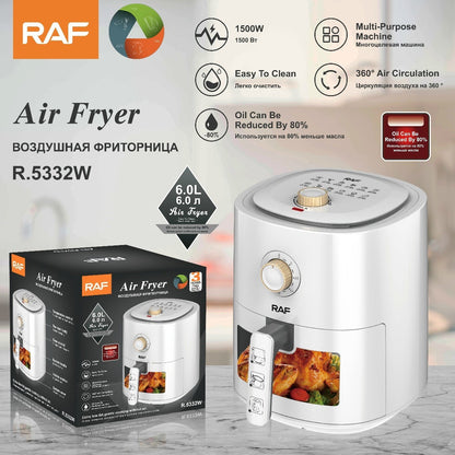 Air Fryer Household Multifunctional Oven 4L Large Capacity Automatic Electric Fryer