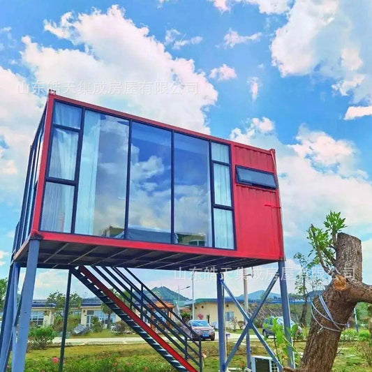 Pedestrian Street Creative Block Container House Container Town Homestay Hotel Street Shop Container Shop